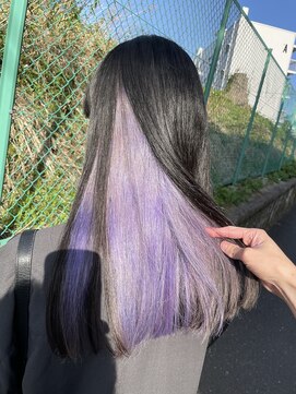 ホロ(hollo) ラベンダーカラー/インナーカラー/パープルカラー