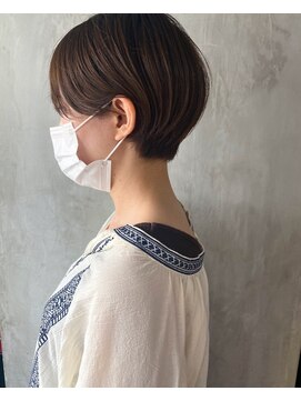 ヴォロ 佐賀(VoLo) 切りっぱなしボブ/美髪/ピンクブラウン[佐賀駅]