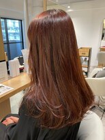 ソイクフ(SOY KUFU)&nbsp;20代30代40代◎大人可愛いレッドブラウン似合わせカット