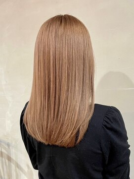 ロナバイソル(lona by SoL) 美髪ストレートカット/ライトブラウン