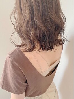 ナチュラル グロー 仙台駅前店(Natural grow)の写真/高発色のナチュラルカラーが人気◎"髪質改善×艶髪カラー"で透明感溢れる美髪が叶う―。
