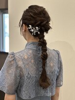美容室　ベルモード 華やかパーティスタイル