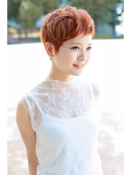 アルトリスト(Altruist Aging×HAIR&SPA) ☆イメチェンピンクベージュアンブレラカラー前髪クールショート