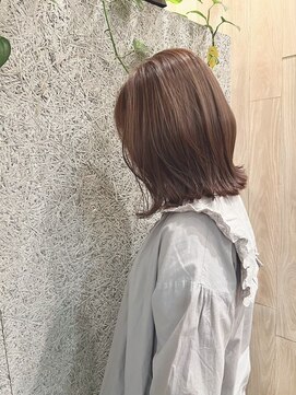 ブロッサム 保谷(Blossom) 20代30代大人可愛いアッシュベージュくびれボブ透明感