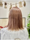 ピンク味をしっかり感じるピンクベージュ