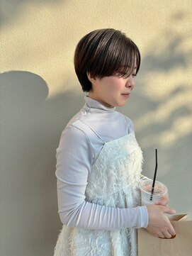 ラヴィズム(LUVISM) ショートカット丸みショートハンサムショート20代30代新潟万代