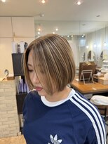 ラウブロッサム 大宮西口店(Lau Blossom) 【髪質改善カラー】ハイライト+アンブレラカラー