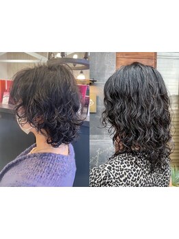 ゆるめ～しっかりカールまで◎ダメージレス×再現性抜群の滑らか質感に[南越谷/髪質改善/縮毛矯正/学割U24]