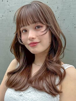スリーエヌ(NNN)の写真/小顔カット効果も◎mm単位まで計算されたカット技術だからこそ叶うスタイル！青山/韓国ヘア/髪質改善