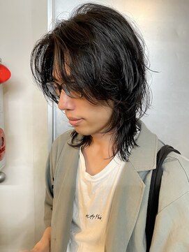 ステップボーンカット トーキョー(STEP BONE CUT TOKYO) 【ステップボーンカット】メンズロングパーマ