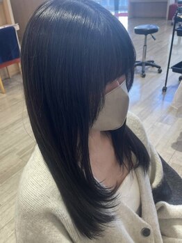 スマイル(Smile)の写真/〈ご予約はお電話でお問合せください◎〉髪質改善に特化した隠れ家サロン◇思わず触れたくなるツヤ髪へ◎