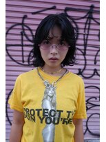 キジ(KIJI)&nbsp;黒髪ボブ/ミディアムボブ/レイヤーボブ/ミディボブ/ワイドバング