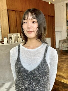 アペロ 柏(Apero) フェイスレイヤー/ミディアム/マロンベージュ/くびれヘア