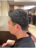 爽やかアップバング