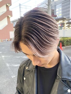 ジャンクス 千葉(junks) メンズバレイヤージュ/ホワイトグレージュ/TAIGA