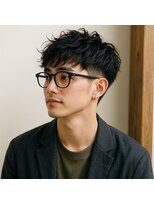 スープレックス ヘアーデザイン(SOUPREX HAIR DESIGN) ツーブロックくせ毛風パーマ 20代 30代 40代 50代 60代 学割