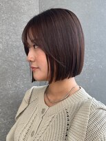 ロンド ボーイ 表参道(Lond BOY)&nbsp;オリーブグレー髪質改善/黒髪/小顔/くすみベージュ/原宿駅