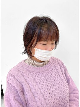 アッシュ 十日市場店(Ash) 白髪活かしフェイスフレーミングカラー