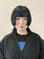 ケンジ 平塚ラスカ店(KENJE)&nbsp;クラゲヘア×ブルーインナーカラー