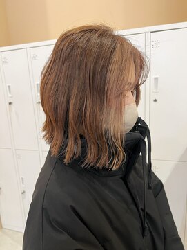 ジジ インターパーク 宇都宮(Gigi) ラヴ上等Baby風カラー/フェイスフレーミング