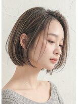 ブレス(BRACE)&nbsp;ミニボブ／ラベンダーベージュ／ショートボブ／10代20代30代40代