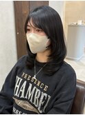 ミディアムレイヤー 地毛風カラー【momoka】