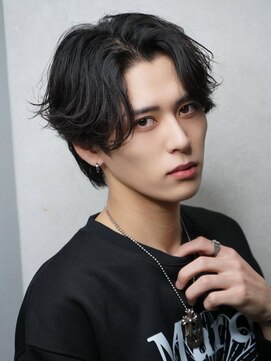 ブリーチ 松本店(BLEACHi) 《BLEACHi》ミディアムフェザーセンターパート