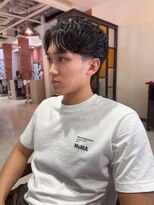 メンズサロンバムオム 名古屋栄店(MEN’S SALON BAMM HOMME)&nbsp;くせ毛を活かすセンターパート