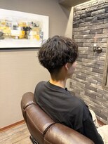 スカルプト(skalpt for MEN)&nbsp;刈り上げマッシュソフトツイストパーマ
