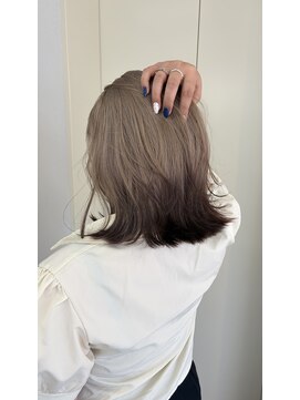ジゼル ビエラ博多テラス店(GiseL) ルーツカラー／ミルクティー