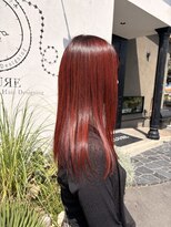 ヘアーデザイニングアリュール(Hair Desining ALLUЯE)&nbsp;レッドカラー