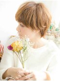 無造作セットも可愛いショートスタイル☆