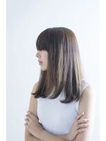 モッズ ヘア 京都店(mod's hair) 【ALIX 2011-12A/W】長めバングストレートミディ