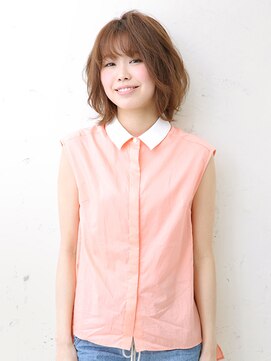 フーチー クーチー ヘッド ショップ 曽根本店(FUCHI KUCHI head shop) カジュアルくしゃっとボブ