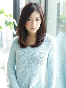 アフロート ディル(AFLOAT D'L) 《AFLOAT裕二朗》大人女性,ミセス世代に支持◎髪型セミロング164