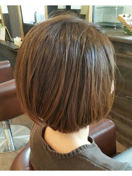 ラボーテ 南大分店(La Beaute') 【ボブ×ノンブロー】シンプルに決まる簡単お手軽ボブスタイル