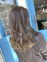 アンジェリカ 布施店(ANGELICA)&nbsp;【ANGELICA祖田】グレージュコントラストハイライト