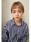 OM's × オン眉ショート