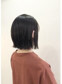 切りっぱなしボブ