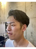 ニュアンスマッシュ/韓国マッシュ/サイドパート[表参道駅/原宿駅