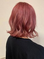 アルピナ 菅谷店(alpina)&nbsp;チェリーピンク×ボブ