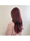つや髪ワインレッド★