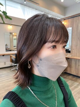 フラッグ ヘアー 天神西通り店(Flag HAIR) くびれミディ　大人のくびれヘア