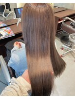 ヘアーメイクチック(HAIR MAKE CHiC) ミルクベージュベージュカラーダブルカラー透明感カラー