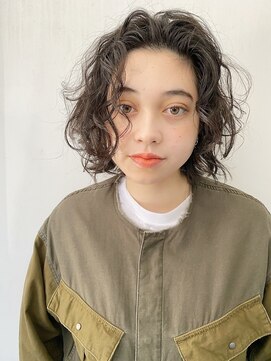 ソイリウム 下北沢(soi rium) ノーバング　レイヤーボブ　パーマ