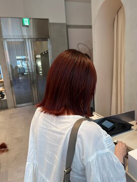 ガリカ 横浜(Gallica) 【後藤嵩広】暖色系カラーx外ハネボブ/外ハネミディアム