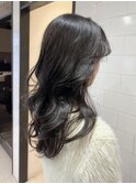 韓国レイヤー×dark greige 【韓国ヘア】【韓国風レイヤー】
