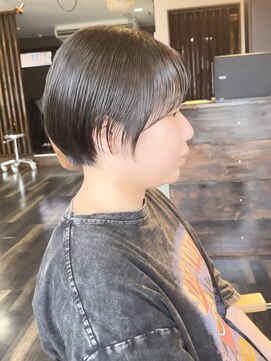 ヘアスペース クレール(hair space clair) 【clair 清水恭平】20代30代40代 大人ナチュラル 横顔美人