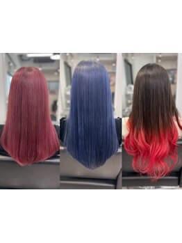 【来店日条件：平日限定 12時～17時】カット＋高彩度カラー＋トリートメントで過去最高のカラー体験を♪