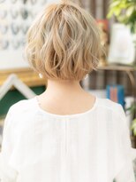 カバーヘア ブリス 志木南口駅前店(COVER HAIR bliss)&nbsp;★インナーカラーホワイトベージュボブパーマ10代20代30代★10